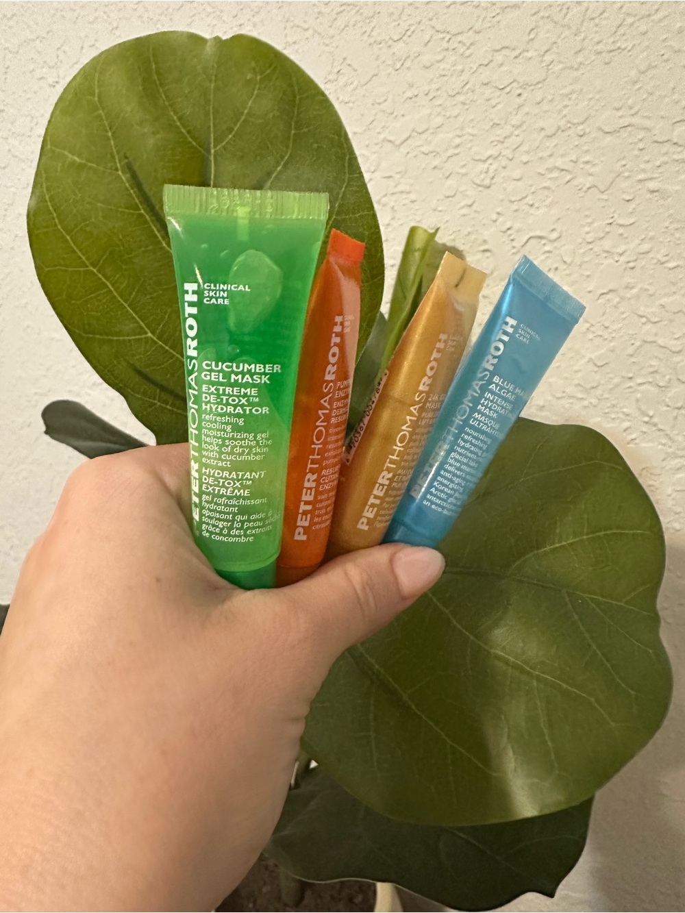 Peter Thomas Roth Skin Mask Set - Green, Orange, Gold, Blue - Picture 2 of 3
